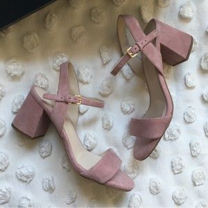 Pink Cole Haan Josie Block Heel Sandal